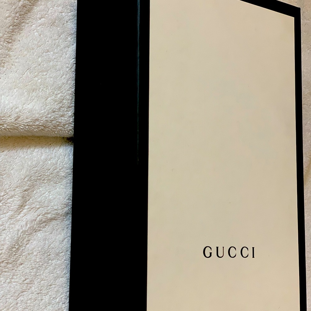 Empty Gucci Shoebox